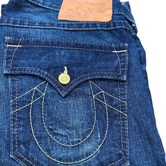 True Religion Jeans Size 33 Blue - Picture 8 of 8